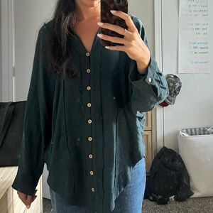 Bohme Women's Green Blouse